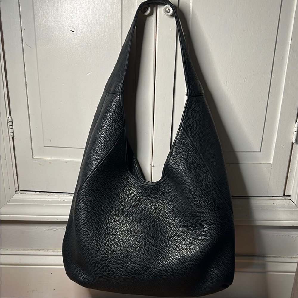 GiGi New York Black Shoulder Bag